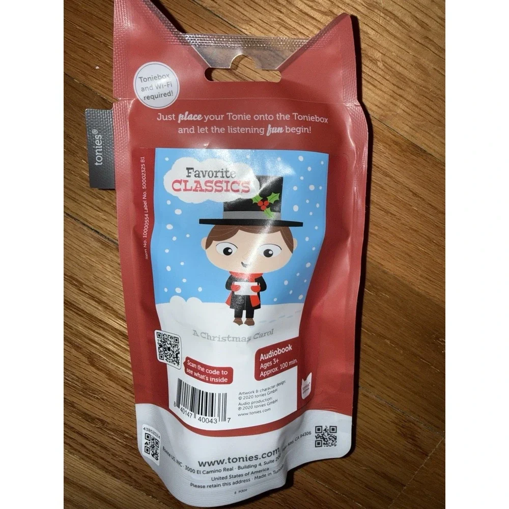 A Christmas Carol Tonies Audio Figure For Toniebox -‎ Holiday Classics NEW